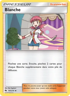 Carte Pokémon Blanche 193 — Tonnerre Perdu