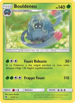 Carte Pokémon Bouldeneu 2