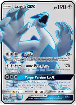 Carte Pokémon Lugia GX 207 — Tonnerre Perdu
