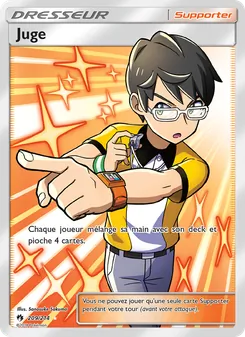 Carte Pokémon Juge 209 — Tonnerre Perdu