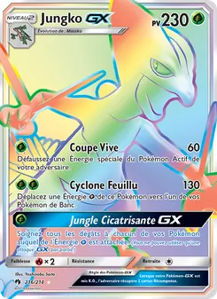 Carte Pokémon Jungko GX 216 — Tonnerre Perdu