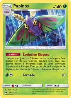 Carte Pokémon Papinox 28