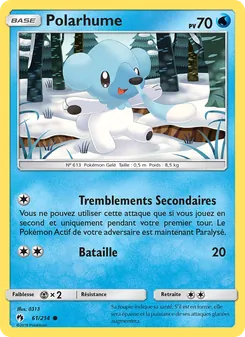 Carte Pokémon Polarhume 61
