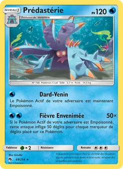 Carte Pokémon Prédastérie 69