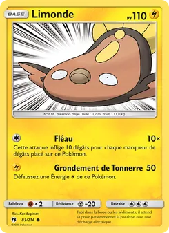 Carte Pokémon Limonde 83