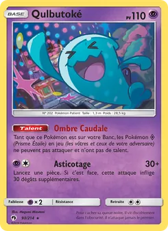 Carte Pokémon Qulbutoké 93