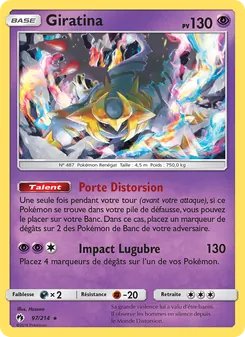 Carte Pokémon Giratina 97