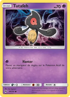 Carte Pokémon Tutafeh 99