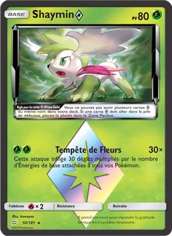 Carte Pokémon Shaymin ◇ 10