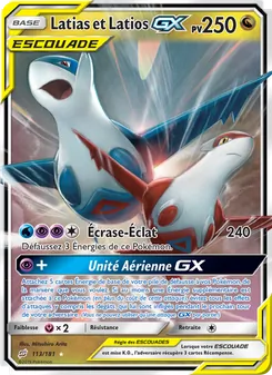 Carte Pokémon Latias et Latios GX 113
