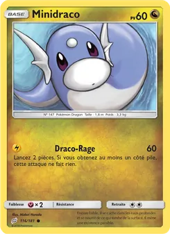 Carte Pokémon Minidraco 116