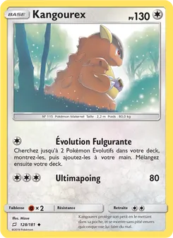 Carte Pokémon Kangourex 128