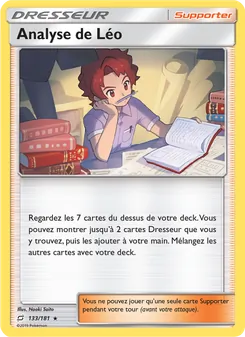 Carte Pokémon Analyse de Léo 133