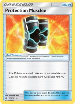 Carte Pokémon Protection Musclée 136