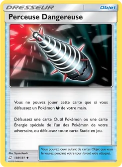 Carte Pokémon Perceuse Dangereuse 138 — Duo de Choc