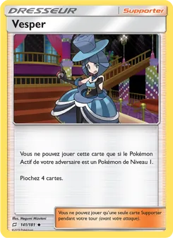 Carte Pokémon Vesper 141