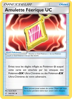 Carte Pokémon Amulette Féerique UC 142