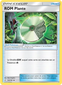 Carte Pokémon ROM Plante 143