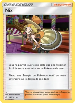Carte Pokémon Nix 151 — Duo de Choc
