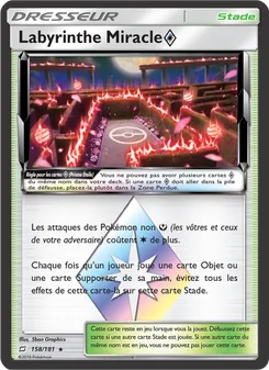 Carte Pokémon Labyrinthe Miracle ◇ 158