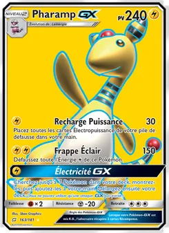 Carte Pokémon Pharamp GX 163
