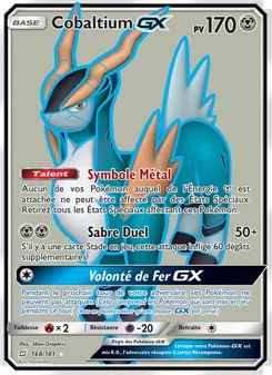 Carte Pokémon Cobaltium GX 168