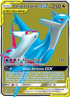 Carte Pokémon Latias et Latios GX 169