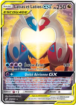 Carte Pokémon Latias et Latios GX 170