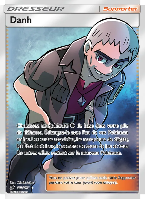 Carte Pokémon Danh 179/181 de l'extension Duo de Choc