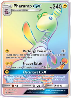 Carte Pokémon Pharamp GX 185