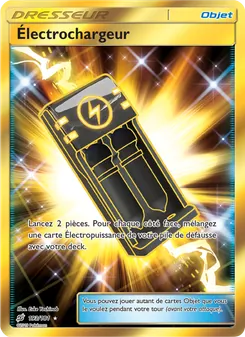 Carte Pokémon Électrochargeur 193 — Duo de Choc