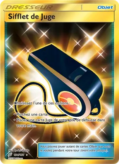 Carte Pokémon Sifflet de Juge 194 — Duo de Choc
