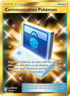 Carte Pokémon Communication Pokémon 196 — Duo de Choc