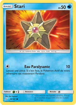 Carte Pokémon Stari 28