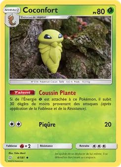 Carte Pokémon Coconfort 4