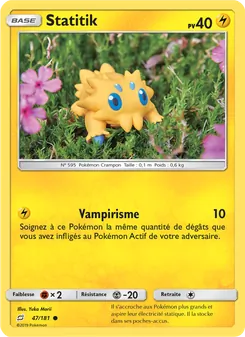 Carte Pokémon Statitik 47