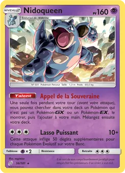 Carte Pokémon Nidoqueen 56