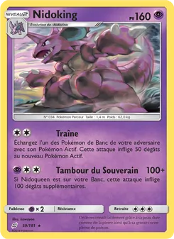 Carte Pokémon Nidoking 59