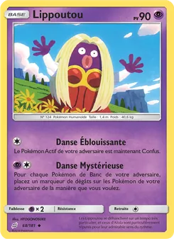 Carte Pokémon Lippoutou 68