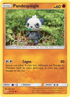 Carte Pokémon Pandespiègle 81