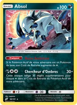 Carte Pokémon Absol 88