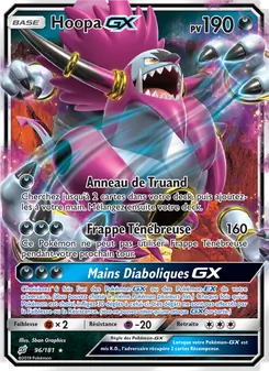 Carte Pokémon Hoopa GX 96