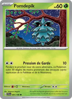 Carte Pokémon Pomdepik 001