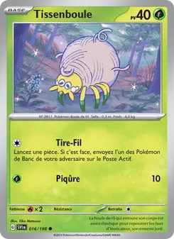 Carte Pokémon Tissenboule 016