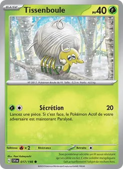 Carte Pokémon Tissenboule 017