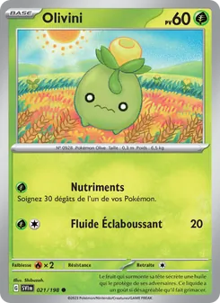 Carte Pokémon Olivini 021