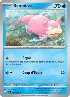 Carte Pokémon Ramoloss 042