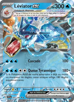 Carte Pokémon Léviator-ex 045