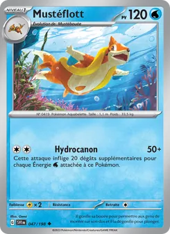 Carte Pokémon Mustéflott 047