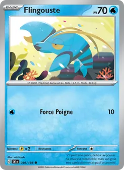 Carte Pokémon Flingouste 049